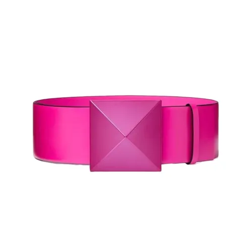 Valentino Leather Belts Women's Fuchsia