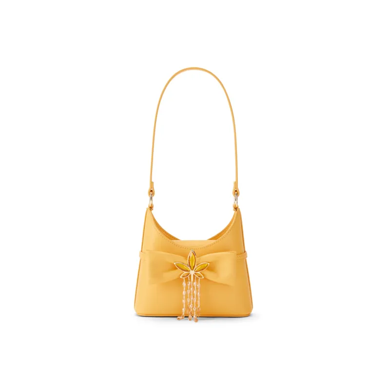 CHARLES&KEITH Glory Of Kings Collaboration Series Polyurethane Maple Leaf Shoulder Bag Women's Multicolor-16