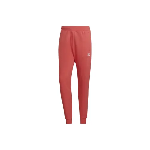 Adidas Knitted Sweatpants Men Orange