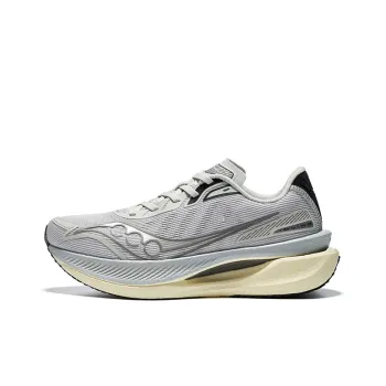 Saucony IDLING Cruise Cushioning Slip Resistant And Abrasion Resistant Low Top Training Running Shoes Unisex Gray