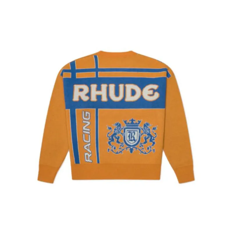 RHUDE Sweaters Men Orange-1
