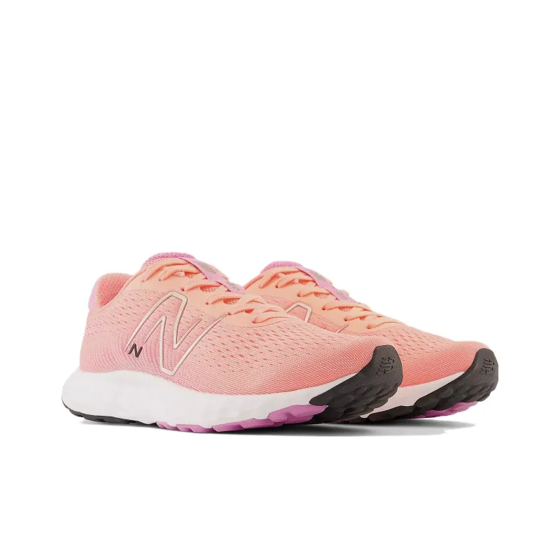 New Balance NB 520 Cushioning, Slip Resistant, And Abrasion Resistant Low Top Running Shoes Women's Pink-2