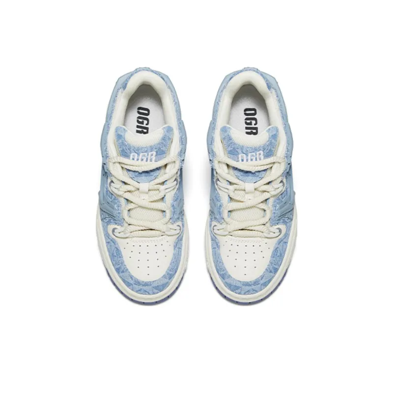 OGR Style Play Collection GAMER SPACE 1.0 Stylish Skateboarding Shoes Unisex Sky Blue-2