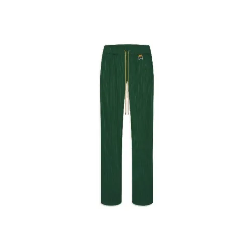 RHUDE Casual Pants Men Green