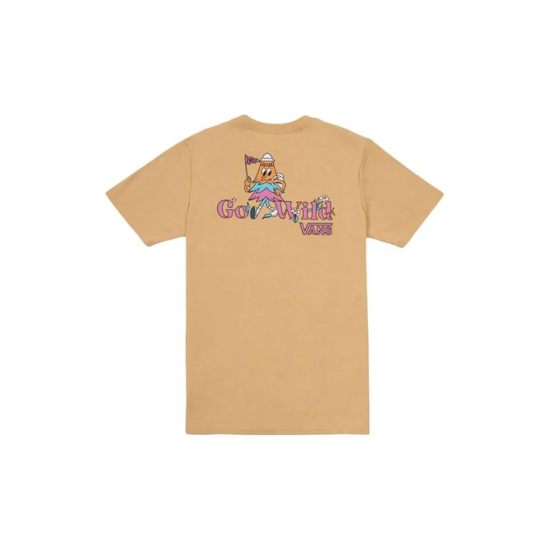 Vans Go Wild T Shirt Women's Umber-1