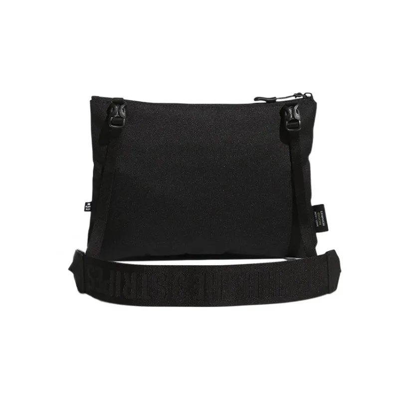Adidas Polyester Crossbody Bag Shoulder Bag Men's Black-2