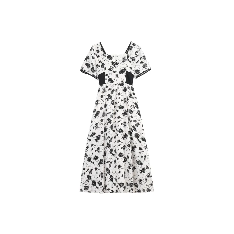 EIDOLON GRAIN Short Sleeved Dress Women's Multicolor-1