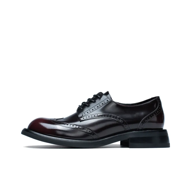 Anthony Miles Casual Single Shoes Women's Burgundy-0
