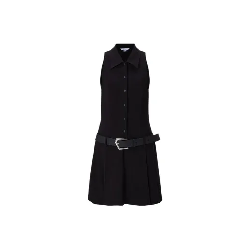 URBAN REVIVO Sleeveless Dresses Women's Jet Black