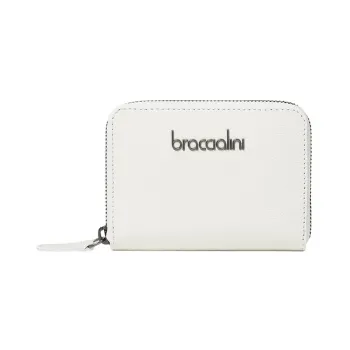 Braccialini PU Coin Purses Wallets Women's White