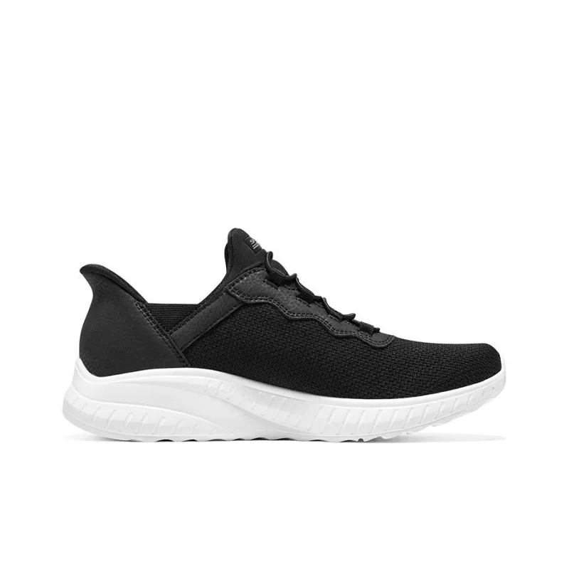 Skechers Slip ins Bobs Sport Squad Chaos 'Black White' Women's-1