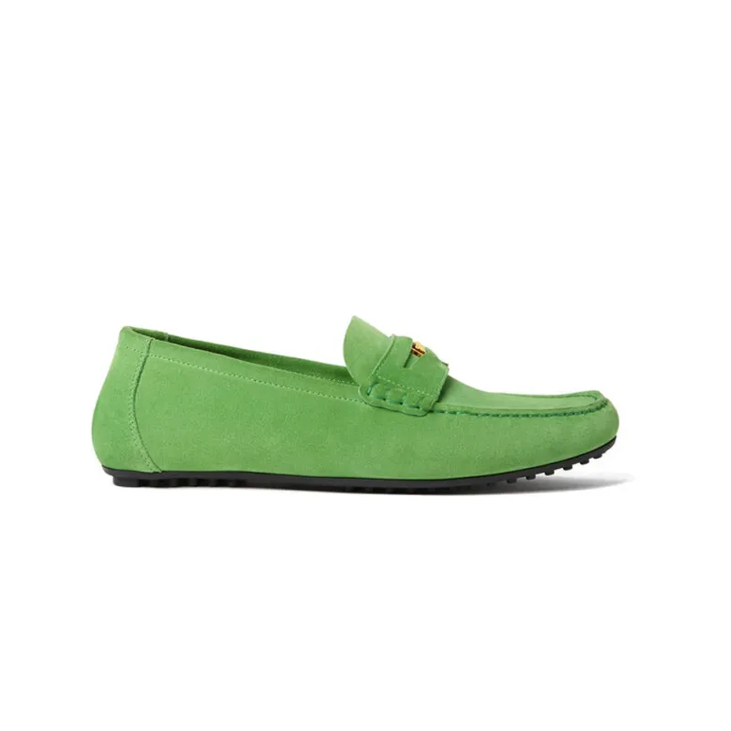 VERSACE Casual Shoes Men's Green-1