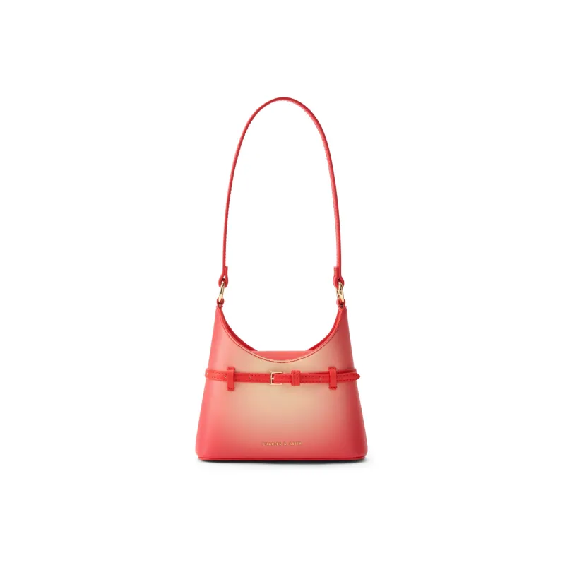 CHARLES&KEITH Glory Of Kings Collaboration Series Polyurethane Maple Leaf Shoulder Bag Women's Multicolor-14
