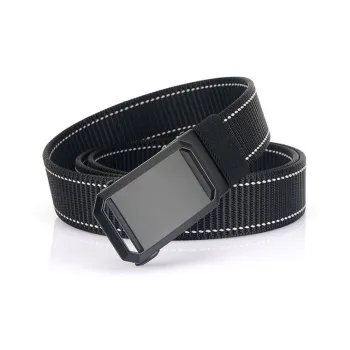 ALIEN BANG Nylon Leather Belts Unisex 3.4CM