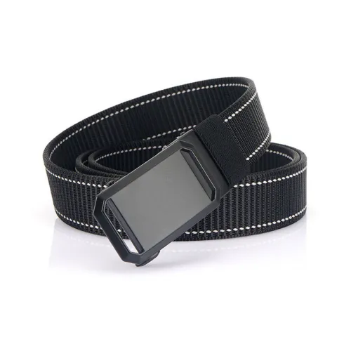 ALIEN BANG Nylon Leather Belts Unisex 3.4CM