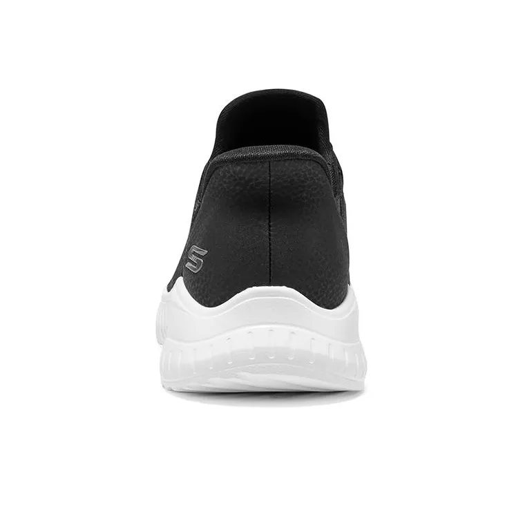 Skechers Slip ins Bobs Sport Squad Chaos 'Black White' Women's-3