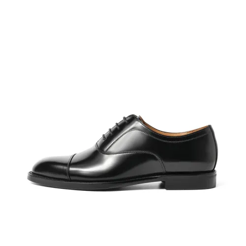 BELLE Dress Shoes Men Low Top Black/Brown