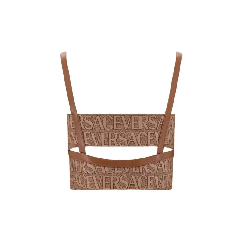 VERSACE Cut Out Detailed Top-1