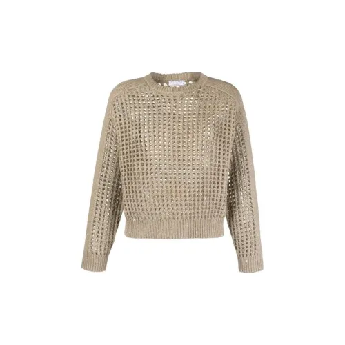 Brunello Cucinelli Sweaters Women's Light Brown