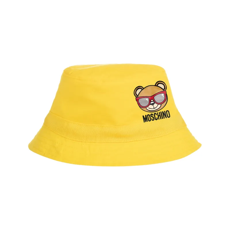 MOSCHINO Bucket Hats Kids' Yellow-0