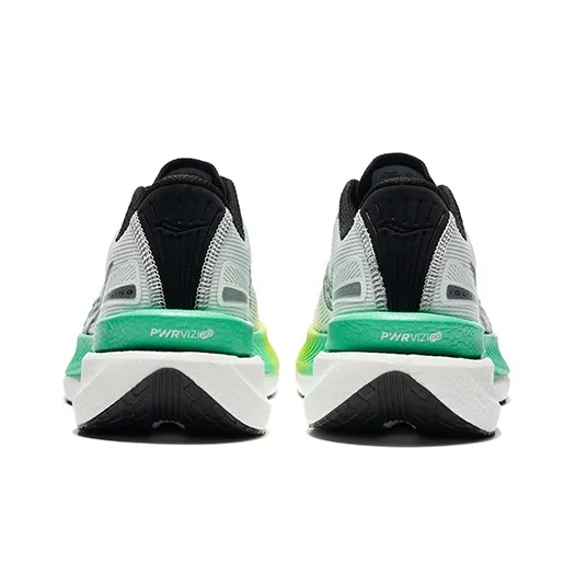 Saucony IDLING Cruise Shock Absorbers Rebound Low Top Training Running Shoes Unisex White Green-3