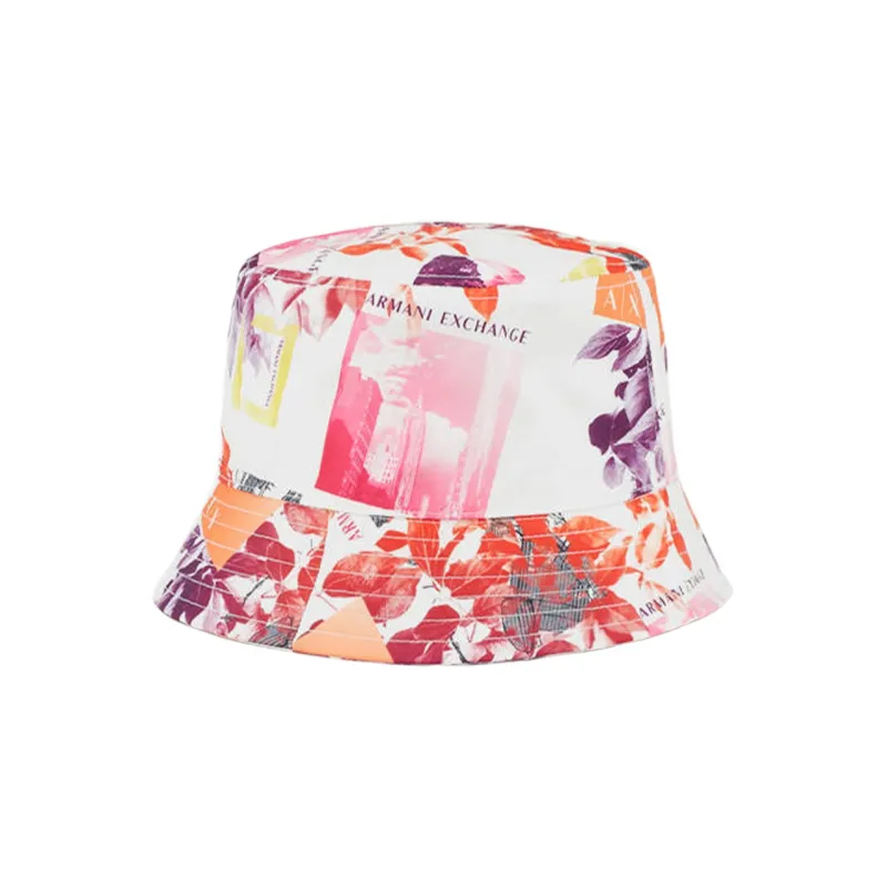 ARMANI EXCHANGEAE Cotton Bucket Hats Unisex Multicolor-0