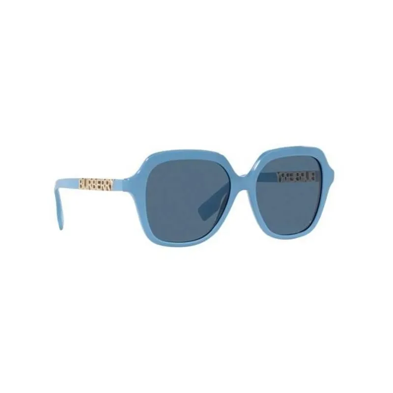 Burberry Injection Molded Irregular Shape Sunglasses Women's Blue-1