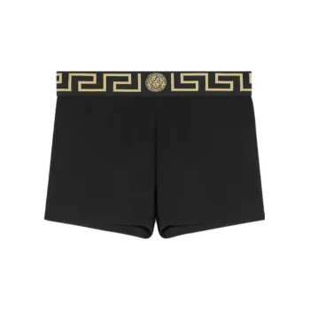 VERSACE Greca Border Trunks 'Black'