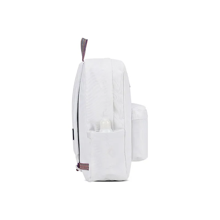 JanSport Fabric Laptop Backpack Medium Size Unisex Milk White-2