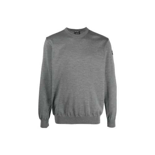 Paul & Shark Sweaters Men Gray