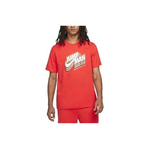 Jordan Air Jordar T-Shirts Men Chile Red