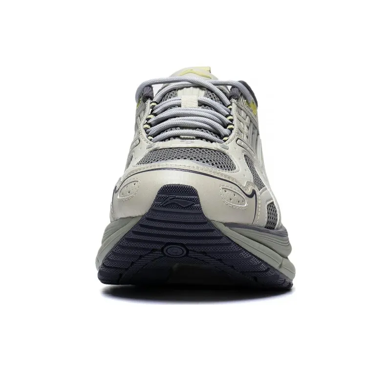 LiNing Comet 5 Anti Slip Wear Resistant Low Top Casual Shoes Men's Gray Black-4