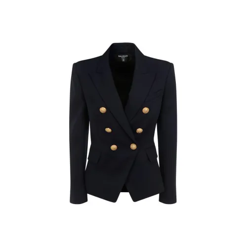 BALMAIN Jackets Women's Navy