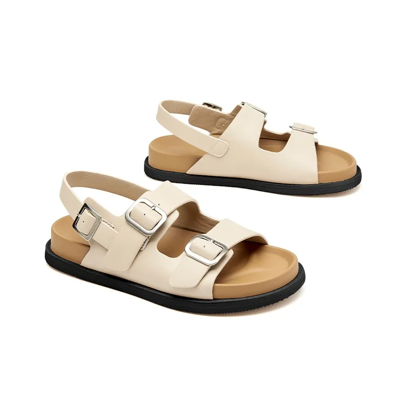 BEAU Stylish Sandal Women's Beige-2