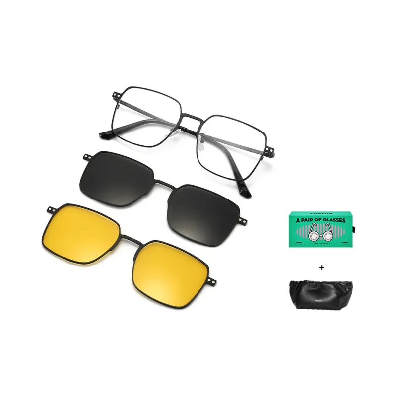 MUYKUY Square Sunglasses Unisex-8