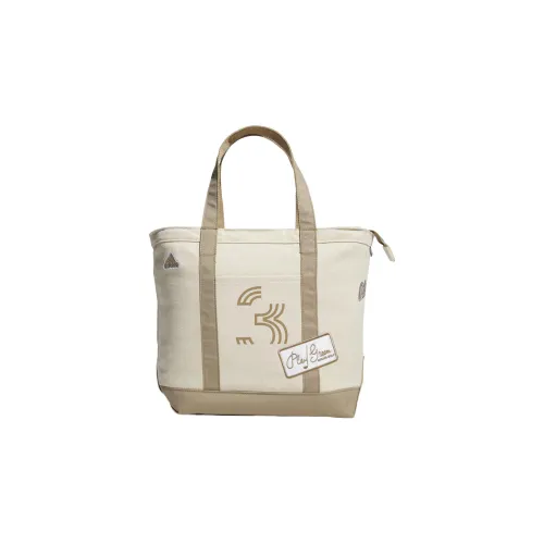 Adidas Cotton Tote Bag Shopping Bag Handbag Men's Khaki