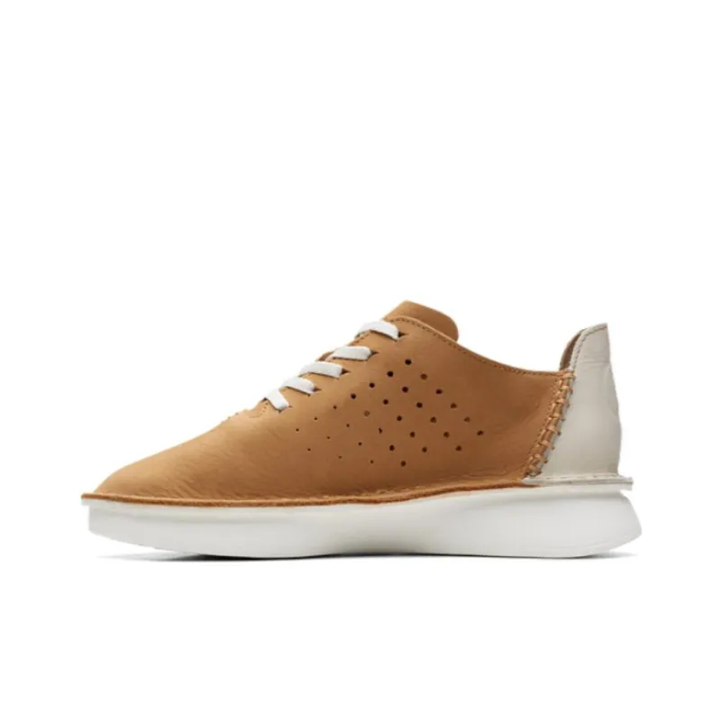 Clarks Low-Top Sports Casual Shoes Women's Khaki-0