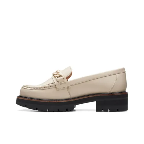 Clarks Loafers Women's Low-Top Ivory