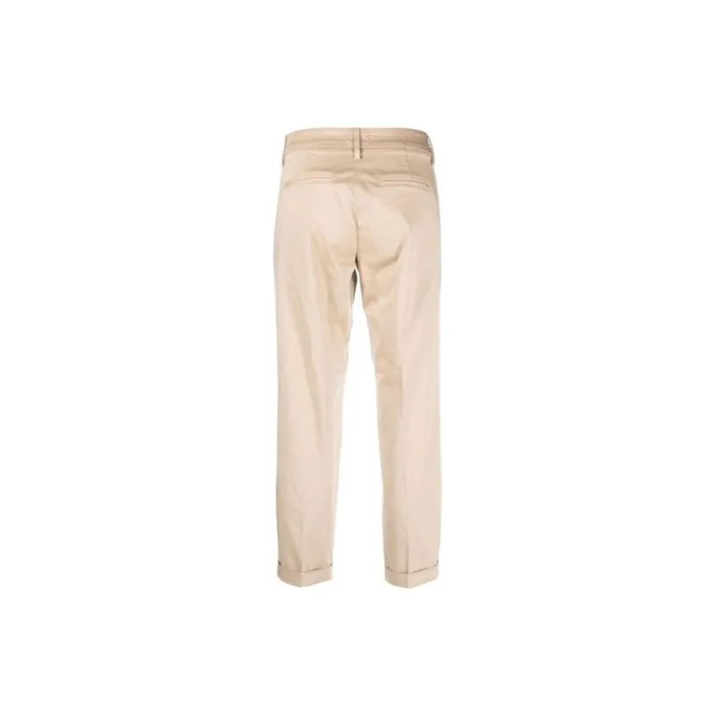 FAY Slim-Cut Cropped Trousers-1