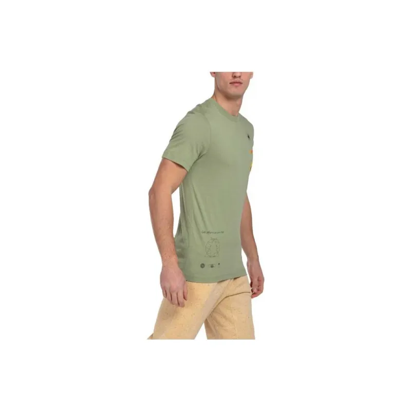 Nike T Shirts Men Green-2