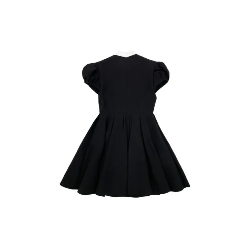 DIOR Short-Sleeved Dresses Women's Black-1