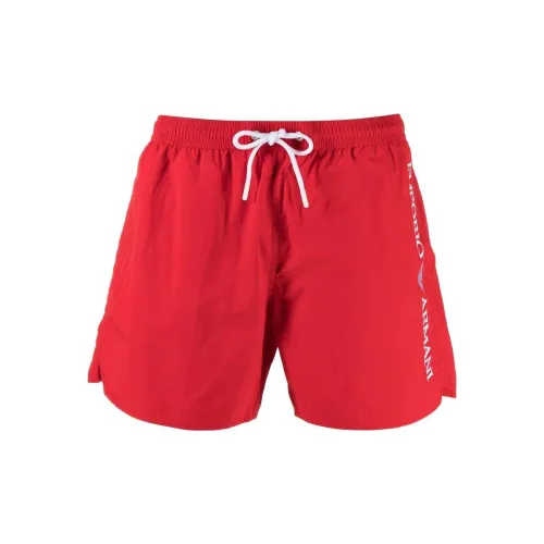 EMPORIO ARMANI Casual Shorts Men Red