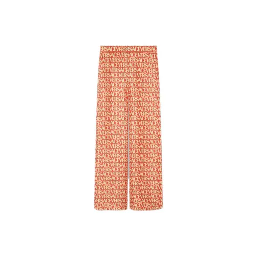 VERSACE Casual Pants Women's Orange