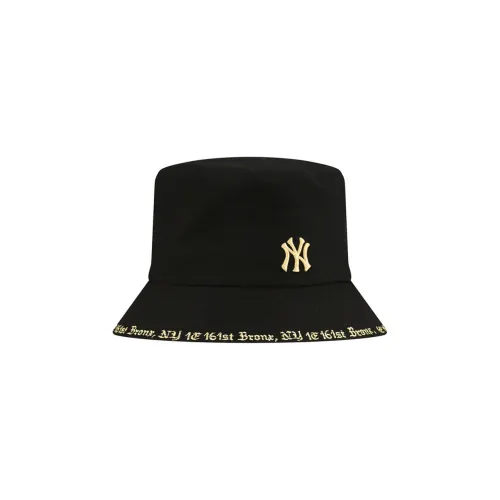 MLB Cotton Bucket Hats Unisex Black