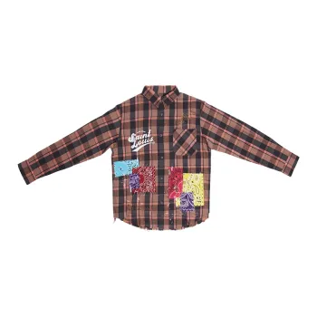 SSSAINT LOUIS Shirts Unisex Brick Red