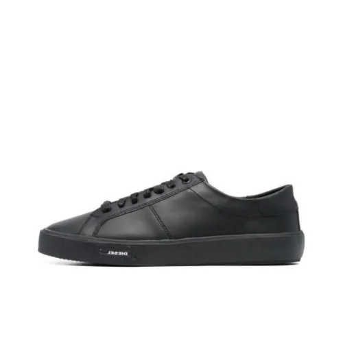 DIESEL Skateboard Shoes Women's Low-Top Black