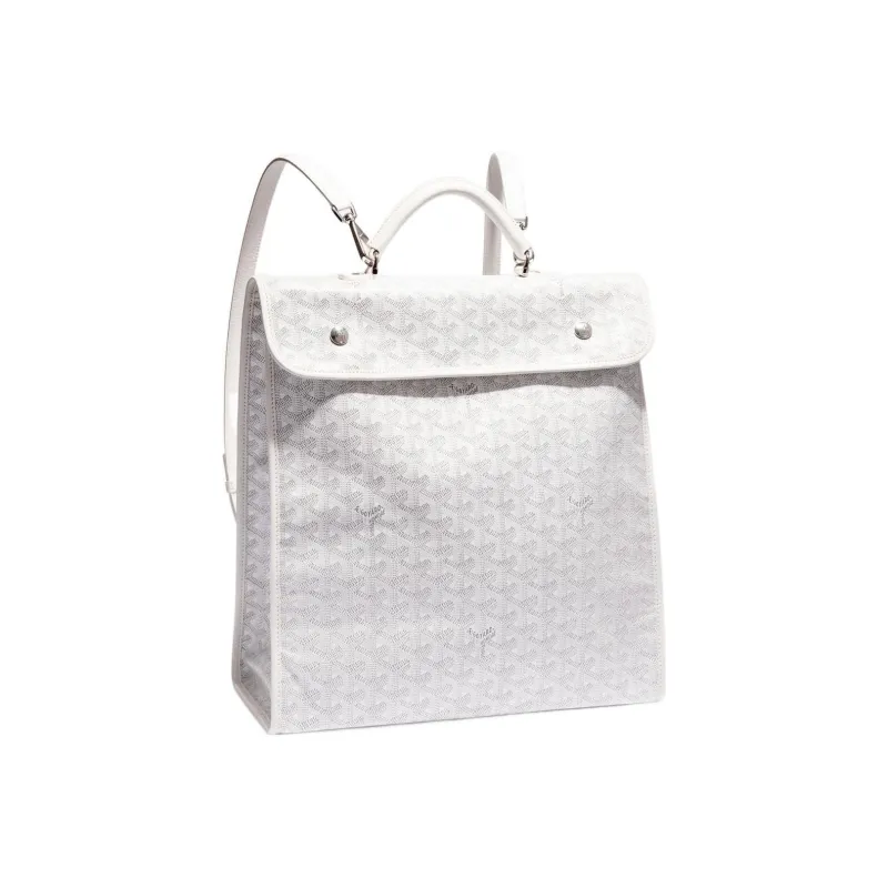GOYARD Canvas With Calfskin Handbag Backpack Medium Size Unisex 11 Colors-54