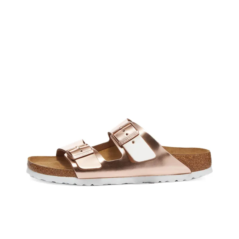Birkenstock Arizona Softbed Metallic Cooper Women's-0