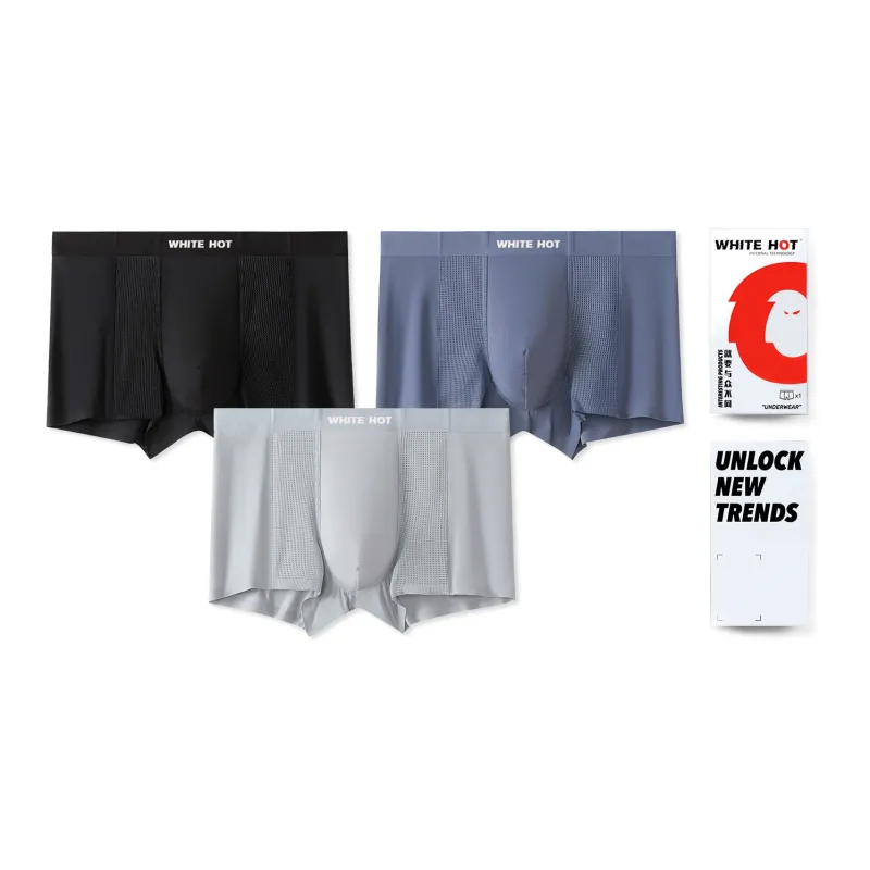 WHITE HOT Men Underpants-7