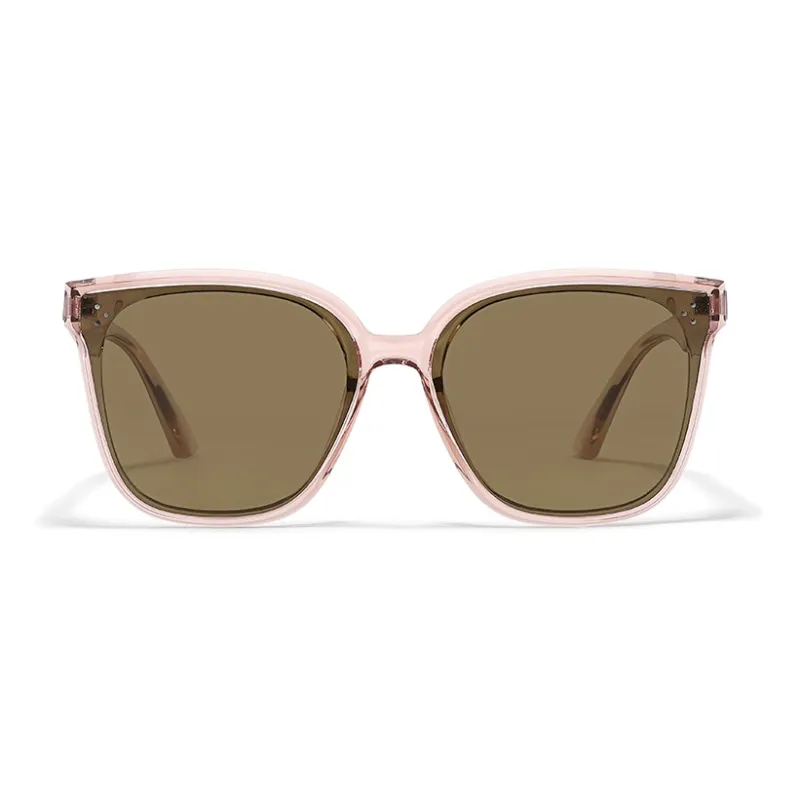 Sagawa TR/Memory Plastic Square Sunglasses Unisex-9